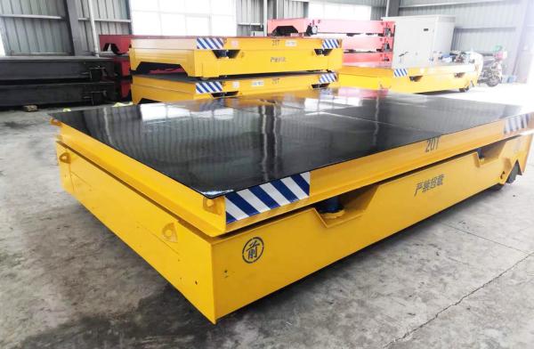 Manual / Hydraulic Steering Electric Transfer Cart 5t-50T Trackless Transfer