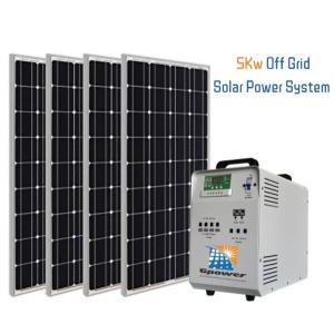 China ISO 5000Watt DIY Home Solar System Kit 6 Inputs on sale