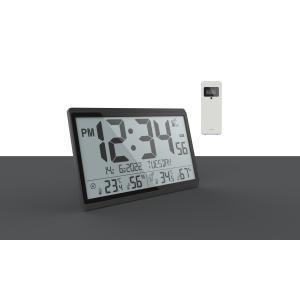 Super Jumbo Wall Clock with Manually Set Function and Calendar Batteries Not