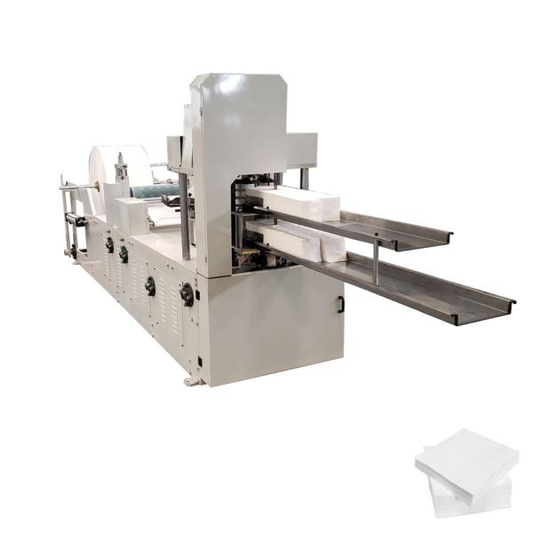 Two Layers Napkin High Speed Slitting Machine , 1500 pieces/min Industrial Paper