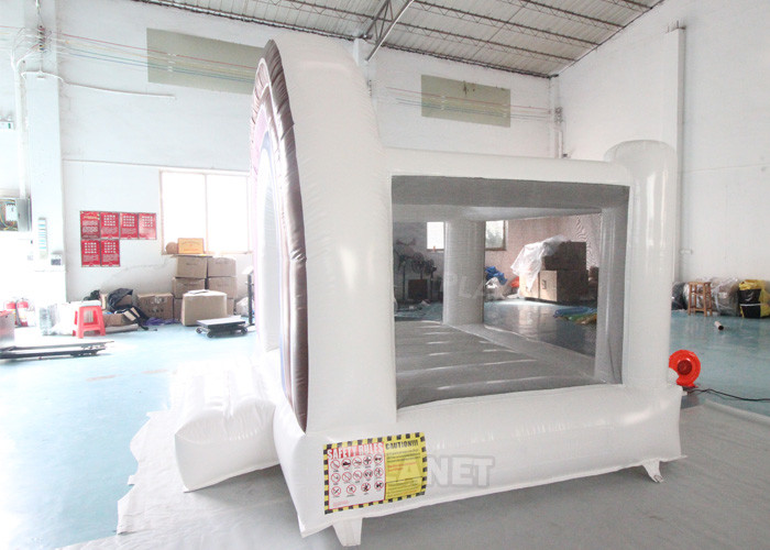 Kids Children Toddler Bounce Castle Inflatable Jumper Bouncer Wedding Castle BOHO Rainbow Bounce House