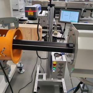 Fiber Laser Wire Marking Machine Laser Coding Machine For Production Line And