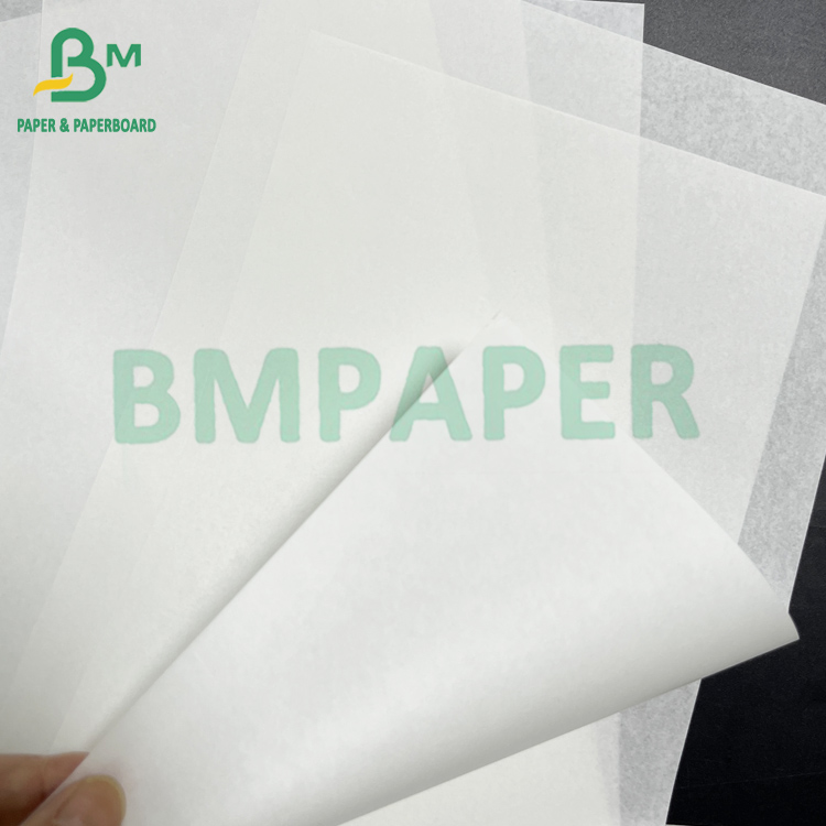 30gsm + 10gsm Oilproof PE Coated Deli Paper Bread Sandwich Paper