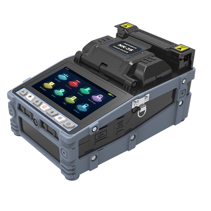 Customized fusion splicer optical fiber splice 7 second rapid fusion welding three in one multifunctional opm vfl Novker NK-3S
