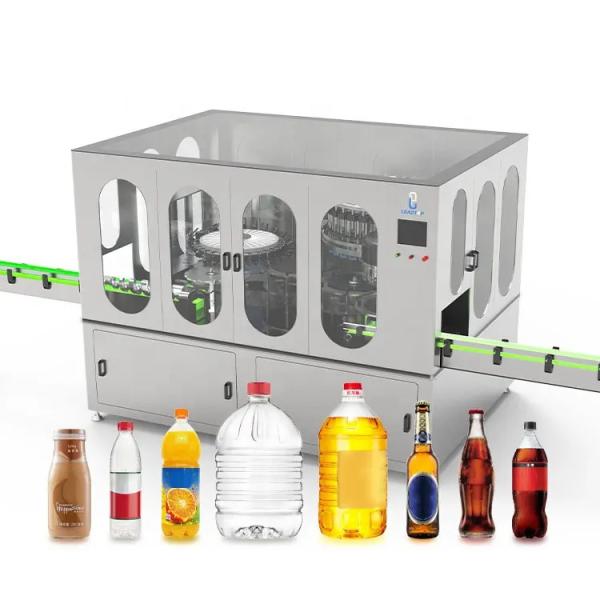 Champagne Wine Soda Bottle Filling Machine Washing Filling Capping 3-in-1