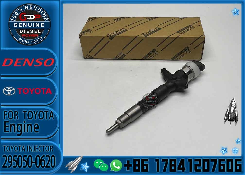 Fuel Injector 295050-0810 295050-0540 295050-0620 295050-0740 23670-0L110 For Denso Toyota 2KD
