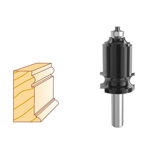 Imperial Size Architectural Molding Bits For Furniture Moldings And Trim 12mm