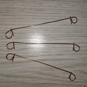 1.5x110mm Carbon Steel Double Loop Rebar Tie Wire 2000pcs