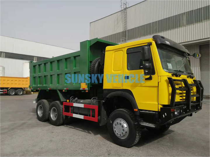 6x6 HOWO dump truck