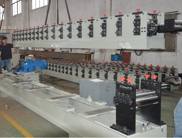 Galvanized Cold Steel Sheet Rain Downspout Pipe Roll Forming Machine High Speed