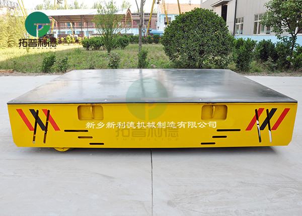 Industrial Battery Powered Steerable Transfer Car Up To 500 Ton On Concrete Ground