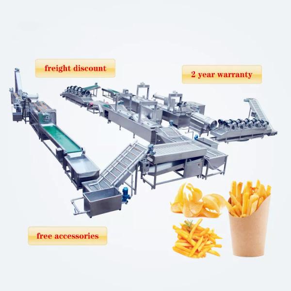 2022 Potato chips machine trade/potato chips making machine automatic line