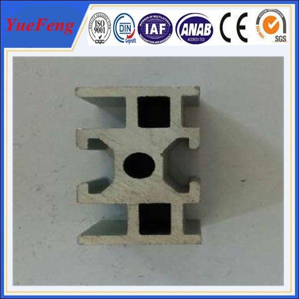 Industrial aluminium alloy track profiles, OEM design U Shape Extruded aluminium