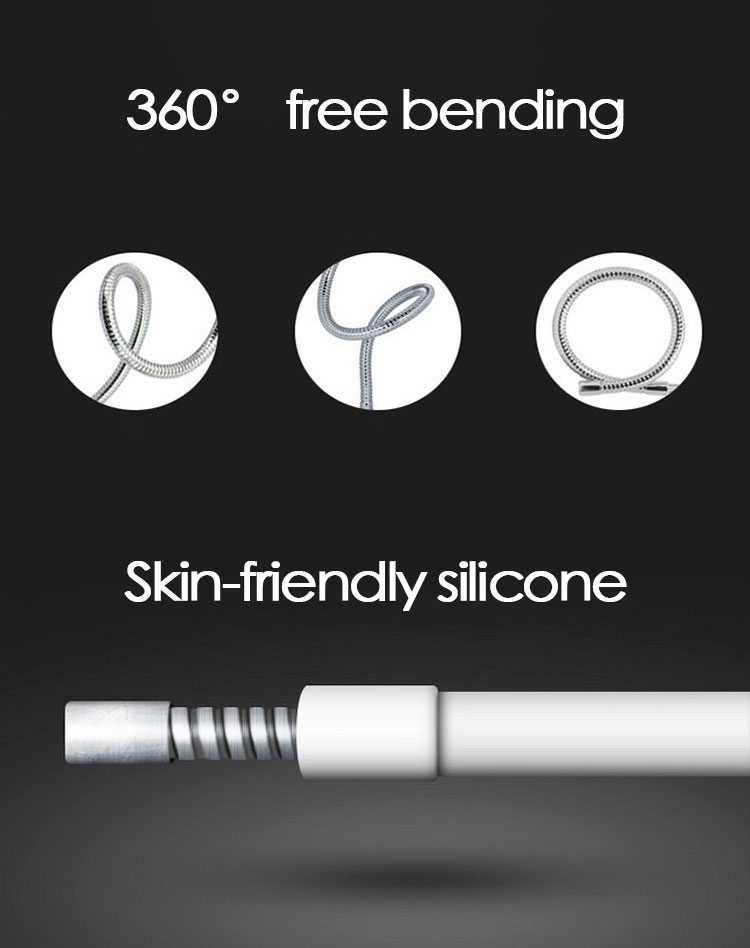 Dynamic Flexible Microphone Gooseneck Rubber Silicone Tube 25mm
