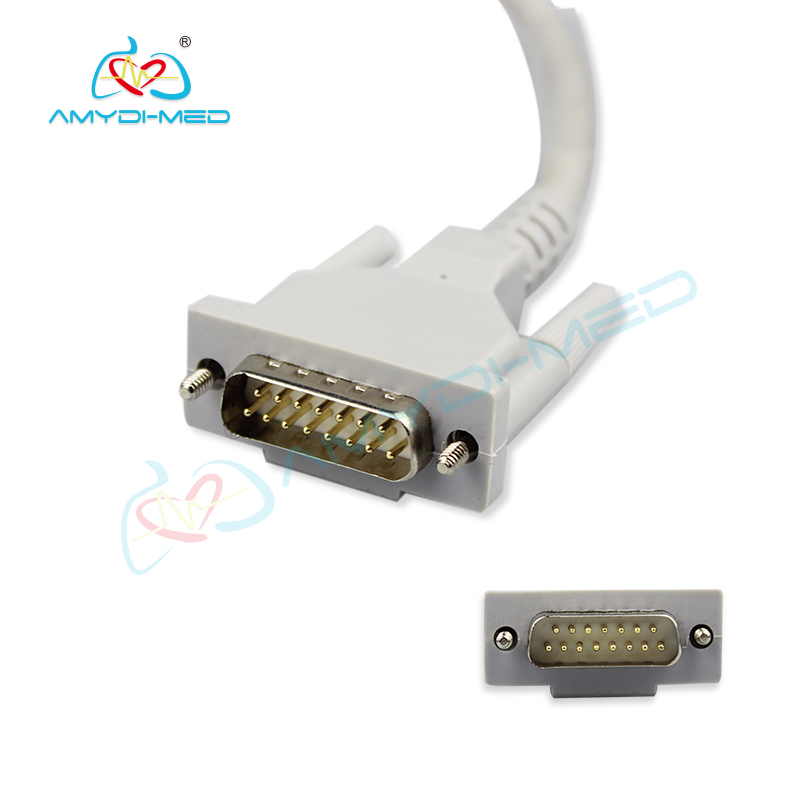 Fukuda OEM Ekg Ecg Cable Denshi FX-2111 FX-3010 FX-4010 FCP-2155 10 Lead Ecg Cable