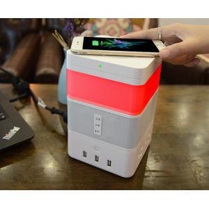 Qi Universal Wireless Charger Touch Lamp Bluetooth Speaker Gesture Sensing Lamp