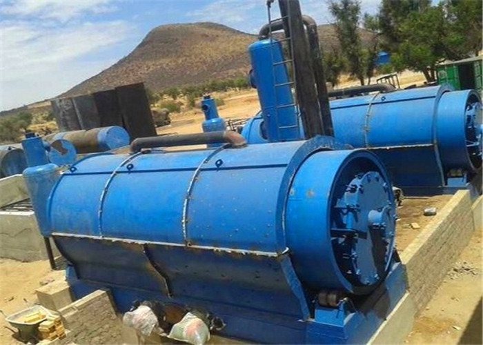 5ton 10ton 20ton 30ton Fully automatic continuous waste plastic tyre pyrolysis to oil plant