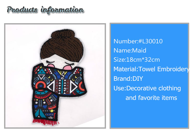 Sew On Iron On Mix Embroidery Cloth Stickers Patches Chapter Decorative Stickers Newest Beautiful Handmade Maid Embroidery Patch