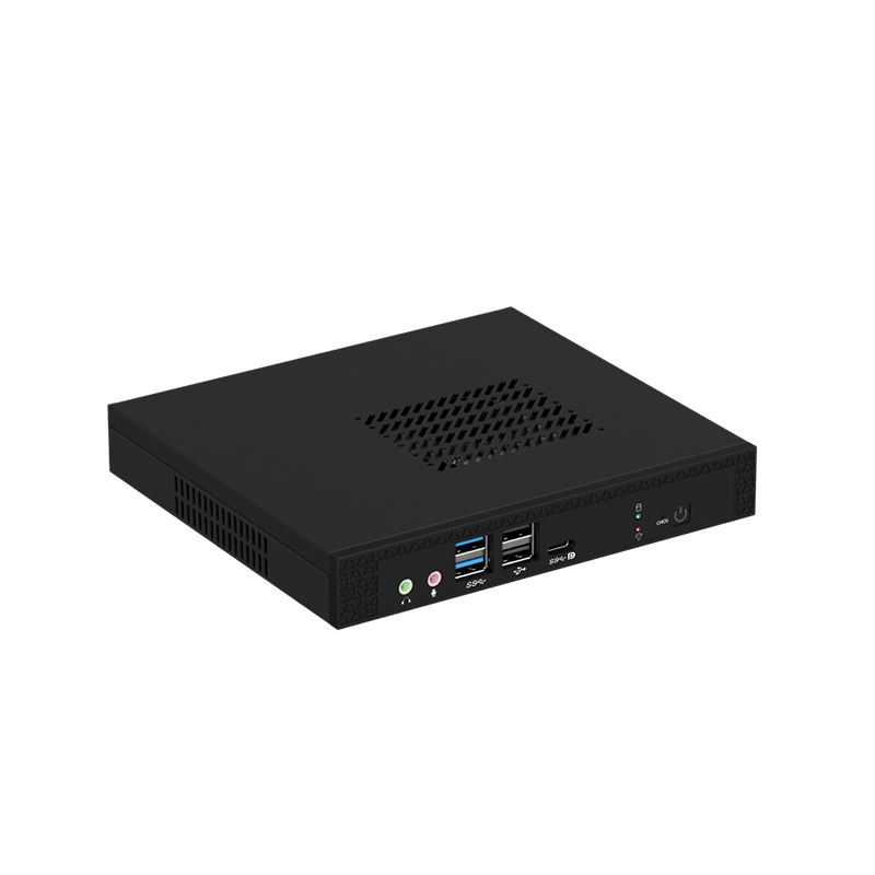 8K 3*Display Mini Gaming PC Intel Core I3 6100 I5 8400 I7 9700 Dual LAN RS232 Linux Business With FAN And Customizable
