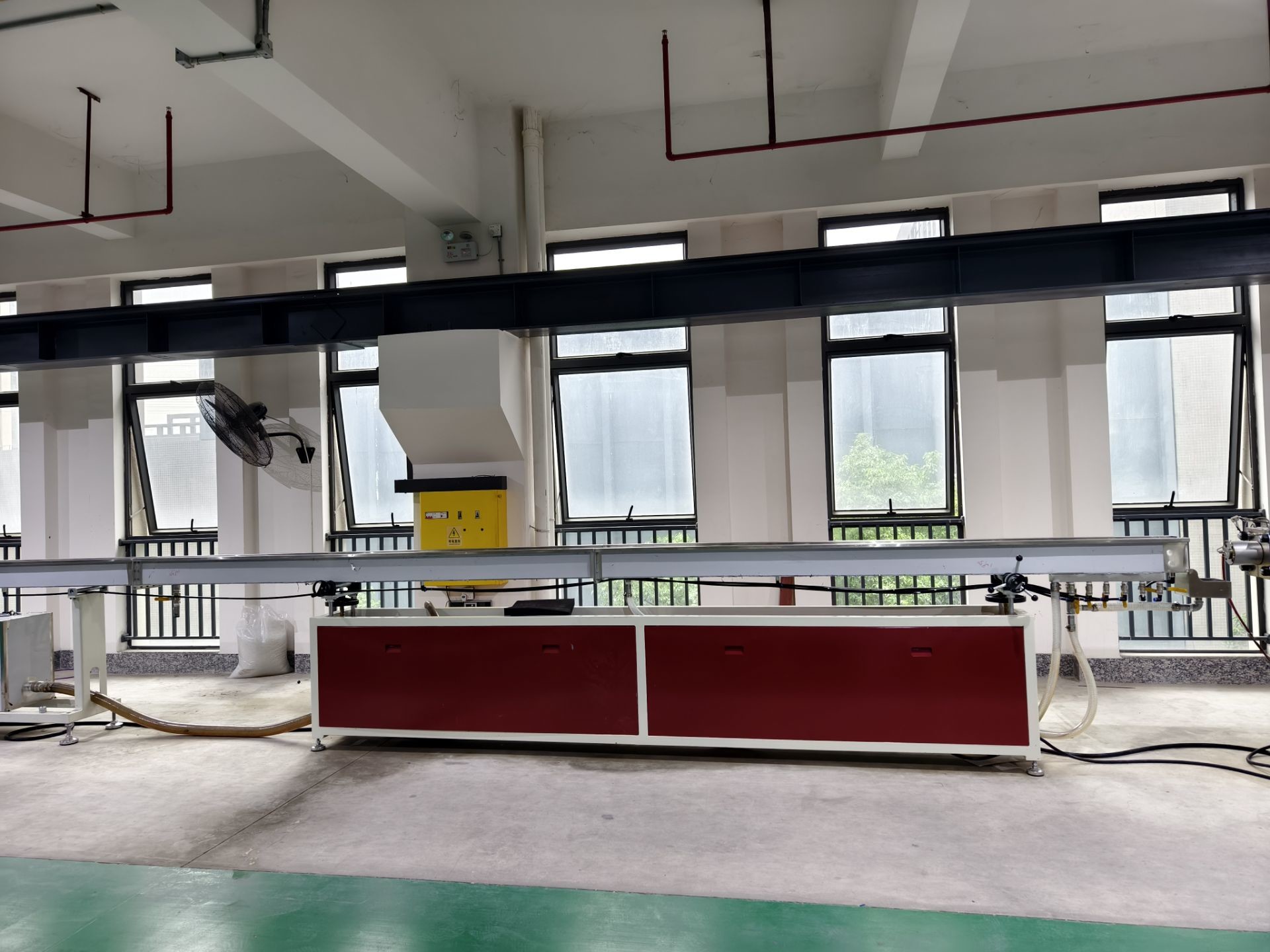 AF-65 TPU Solid Sticks Bar & Tubes Extrusion Production Line For LED Light Guide Strips