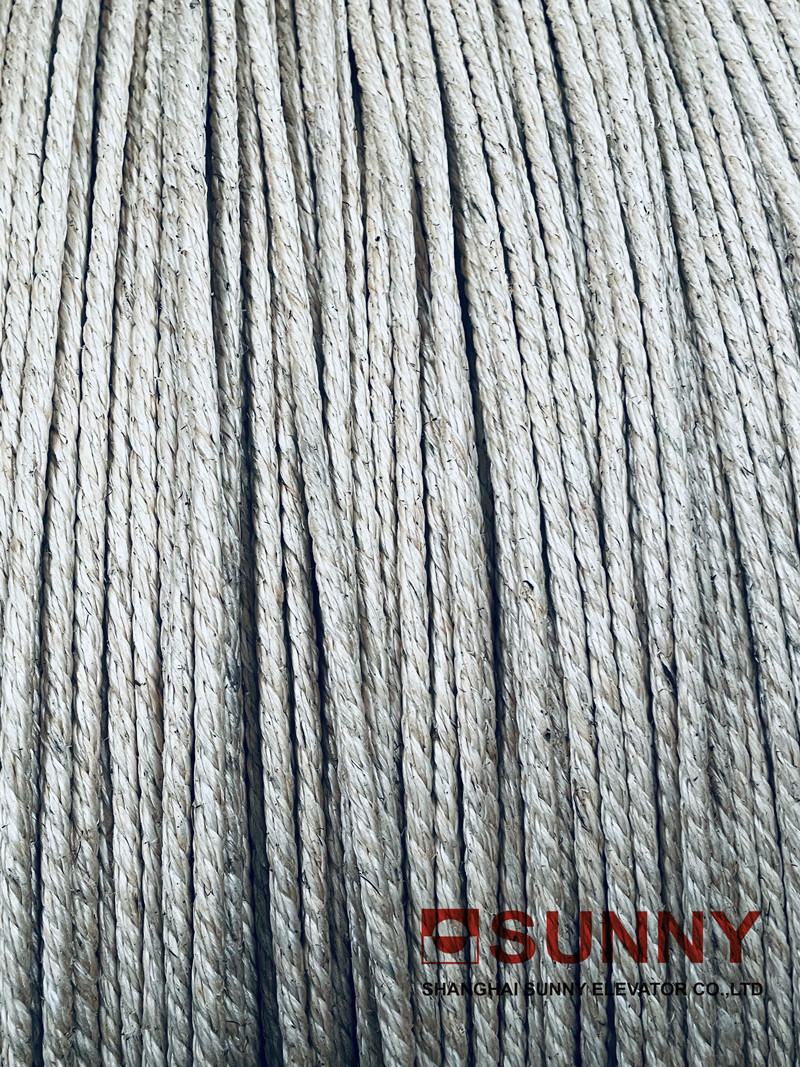 Elevator Steel 6x19 Large Diameter Wire Ropes for Traction Machine Parts