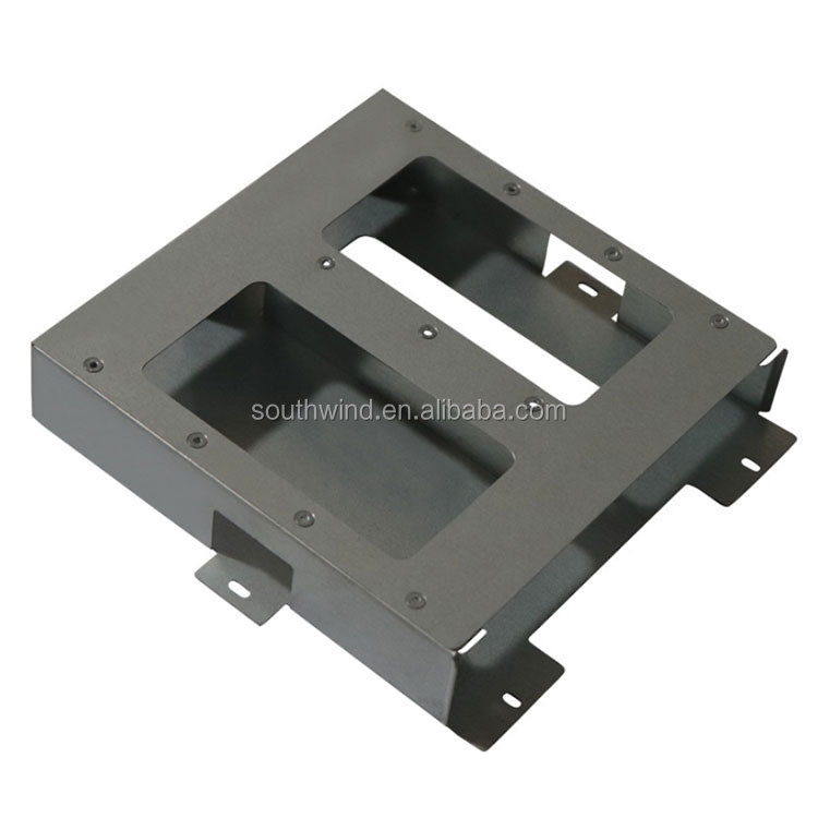 Industrial Customized Cast Iron Stamping Bending Enclosure for Electronic Metal Rack