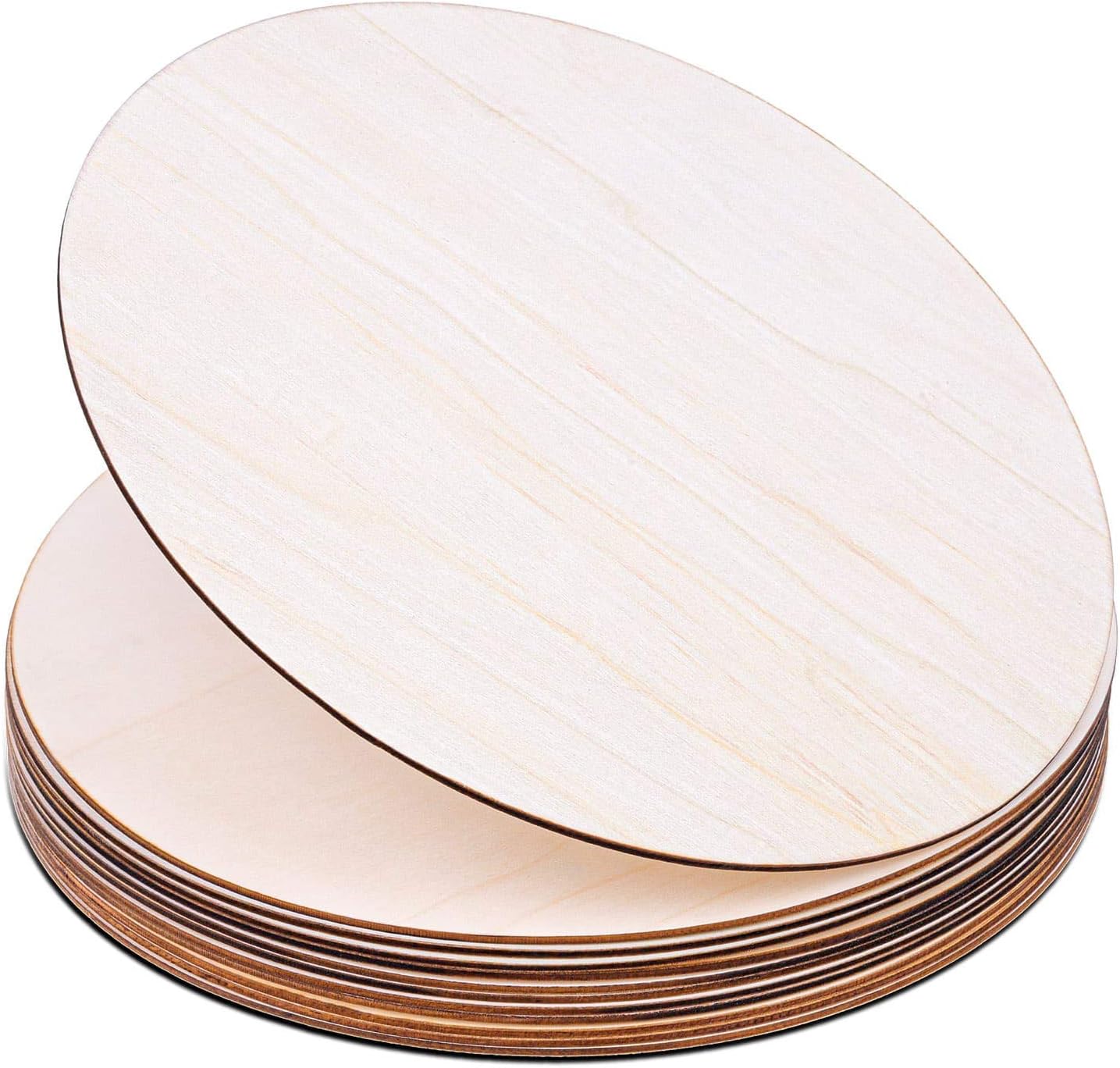 Wood Circles for Crafts, Unfinished Wood Rounds Wooden Cutouts for Crafts, Door Hanger, Door Design, Wood Burning