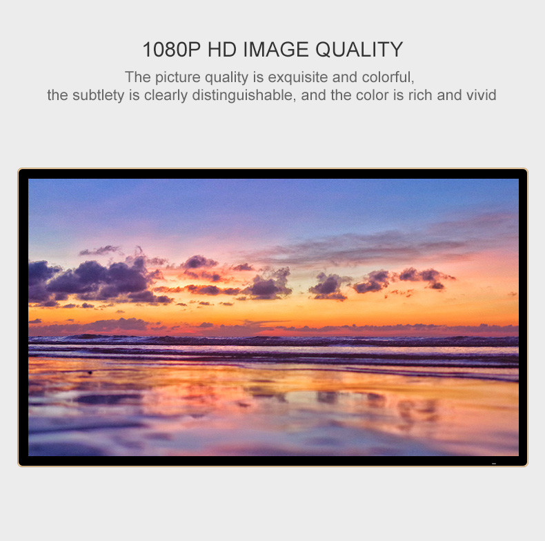 43 Inch 49 Inch High Definition Commercial Elevator LCD Display Screens