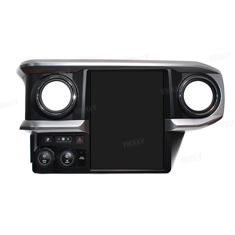 Viknav 12.1 INCH Car Stereo For Toyota Tacoma 2016-2023 Vertical Screen radio Android Auto Carplay Car GPS Navigation