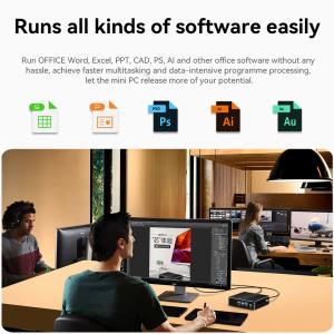 Intel Core I7 7500U Mini Computer With Windows 10 Linux And DDR3L RAM Up To 16GB