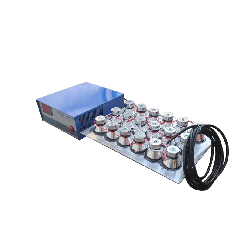 28khz Input Type Ultrasonic Vibration Plate transducer with generator