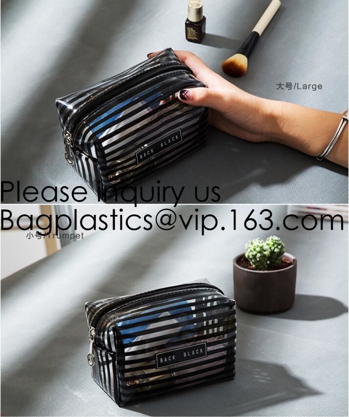 Lady'S Shell Travel Pouch Dazzle Colour Laser PVC Transparent Waterproof Cosmetic Bag,Cosmetic Makeup Bag, bagease