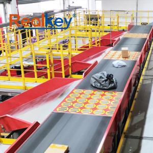 Quick Response Time Speed Automated Parcel Sorting System 6000p/H