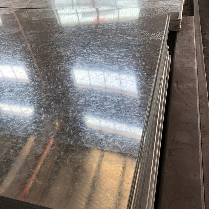 Regular Spangle Cold Rolled 26 Gauge Galvanized Steel Sheet With 40-600g/M2 Zinc Coating