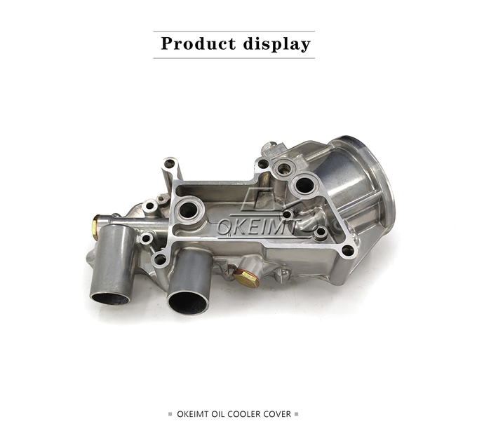 DH370-9 DH360 DE12 D2366 Oil Cooler Cover Excavator Engine Parts 264004A450