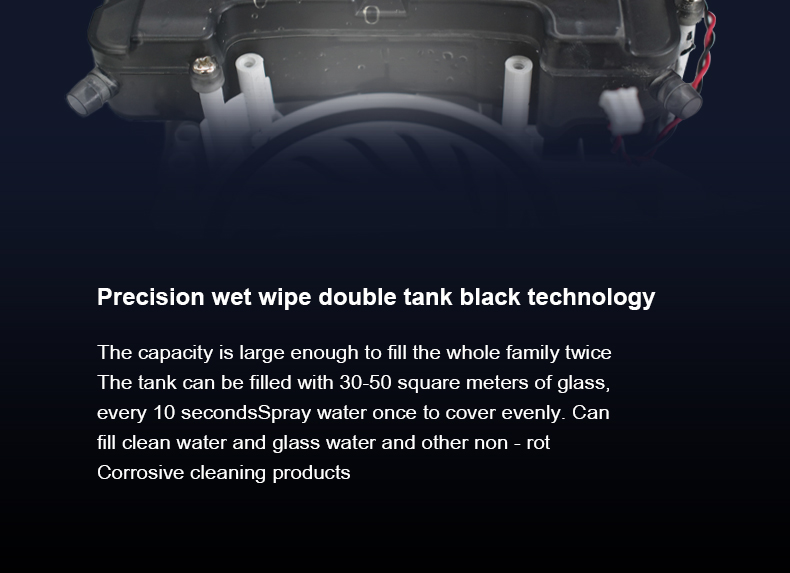Smart Window Cleaner Robot With Tuya App Control And Anti Falling Safety Features