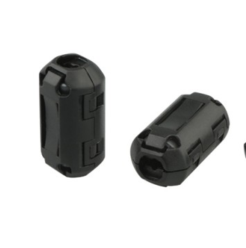 VIIP EM Interference Shielding Unit Cylindrical Ferrite Ring Cores For 3mm Cables