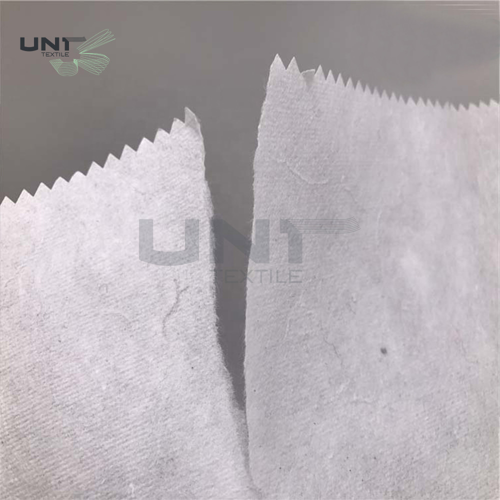 100% Cotton Tear Away Embroidery Backing Fabric For Garment Badge Tailoring