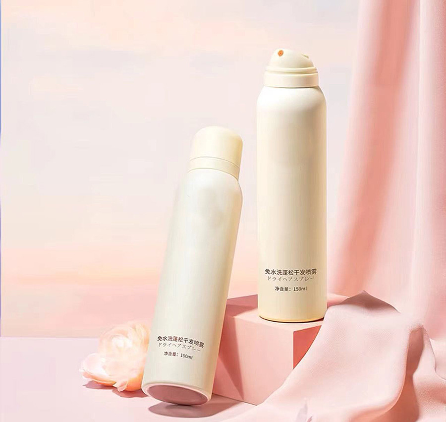 Innovative Dry Shampoo Aerosol Spray Valve for Effortless Hair Refreshment