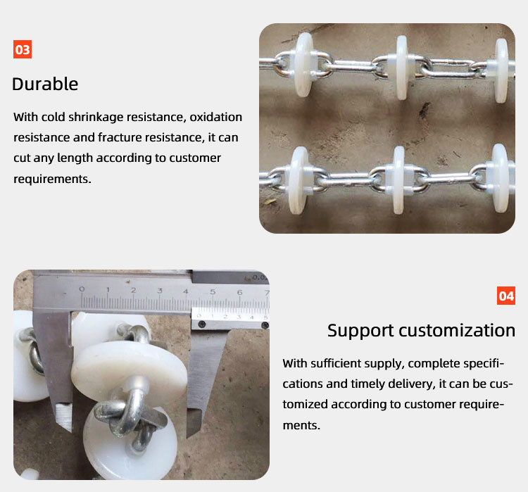 Pig Poultry Farm Automatic Feed Conveypr Nylon Disc Chain