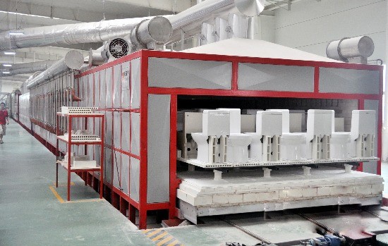 Large Special Tunnel Kiln Equipment Fully Automated Temperature Adjustable