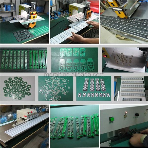 SMT SMD PCB Cutting Machine V-cut pcb separator machine with durable blade