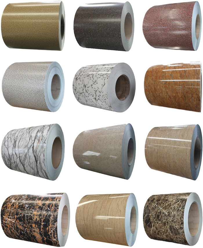 Double Coated Color Painted Metal Roll Paint Galvanized Zinc Coating PPGI PPGL Steel Coil/Sheets in Coils