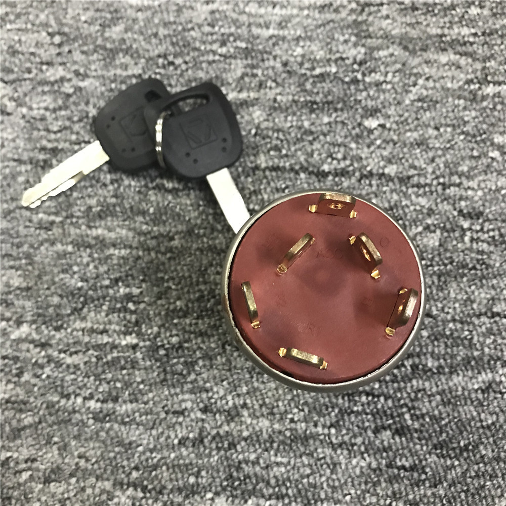 XCMG Excavator Lock XE60D XE135B/D XE150D XE210 XE370D XE200DA Ignition Switch Key