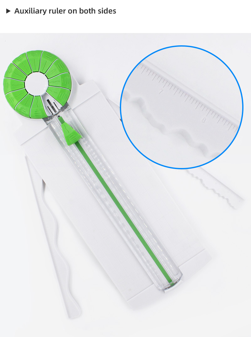 Good 463*165*33mm ABS Multifunction Paper Cutter DIY Craft Safety Circle Paper Trimmer