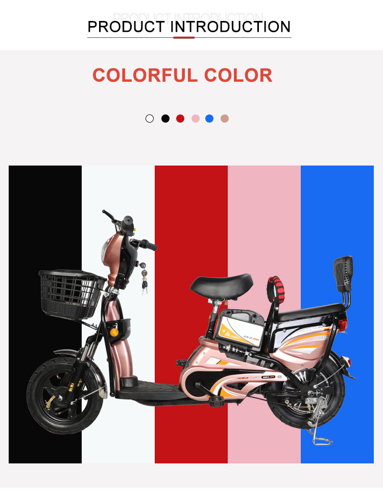 NO Foldable Long Distance Electric Bike 350W With 48V 12ah Battery And Smart Sensor