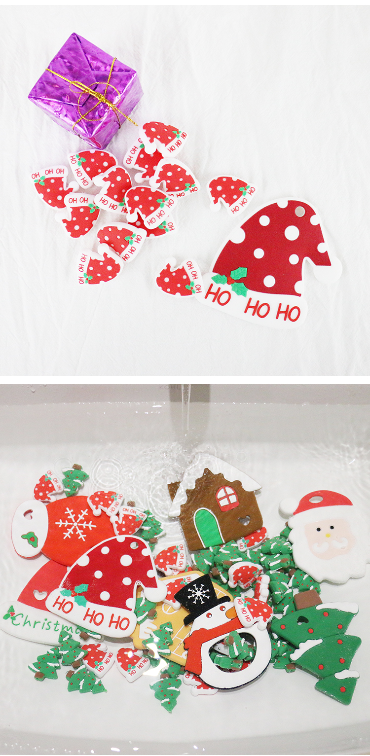 Mini Food Grade Christmas Silicone Beads For DIY Pacifier Chain Necklace