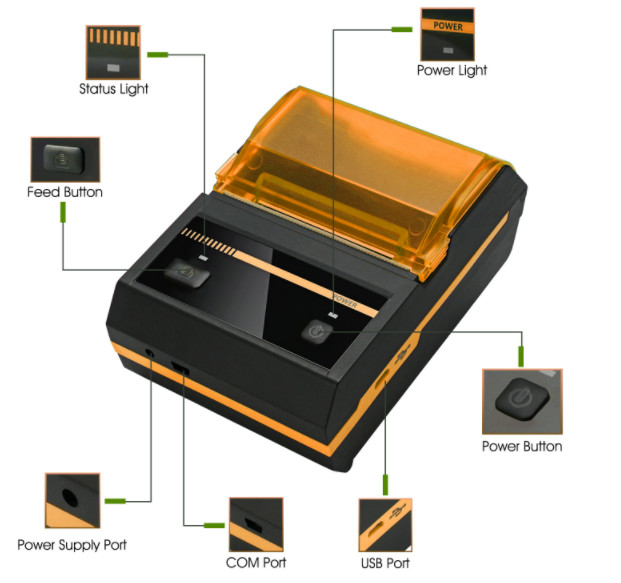 58mm Mobile Thermal Transfer Printer