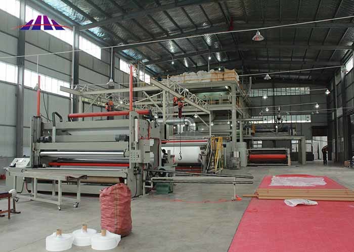 SSMMS 2400mm Spun Bond Nonwoven Meltblown Fabric Machine For Face Mask