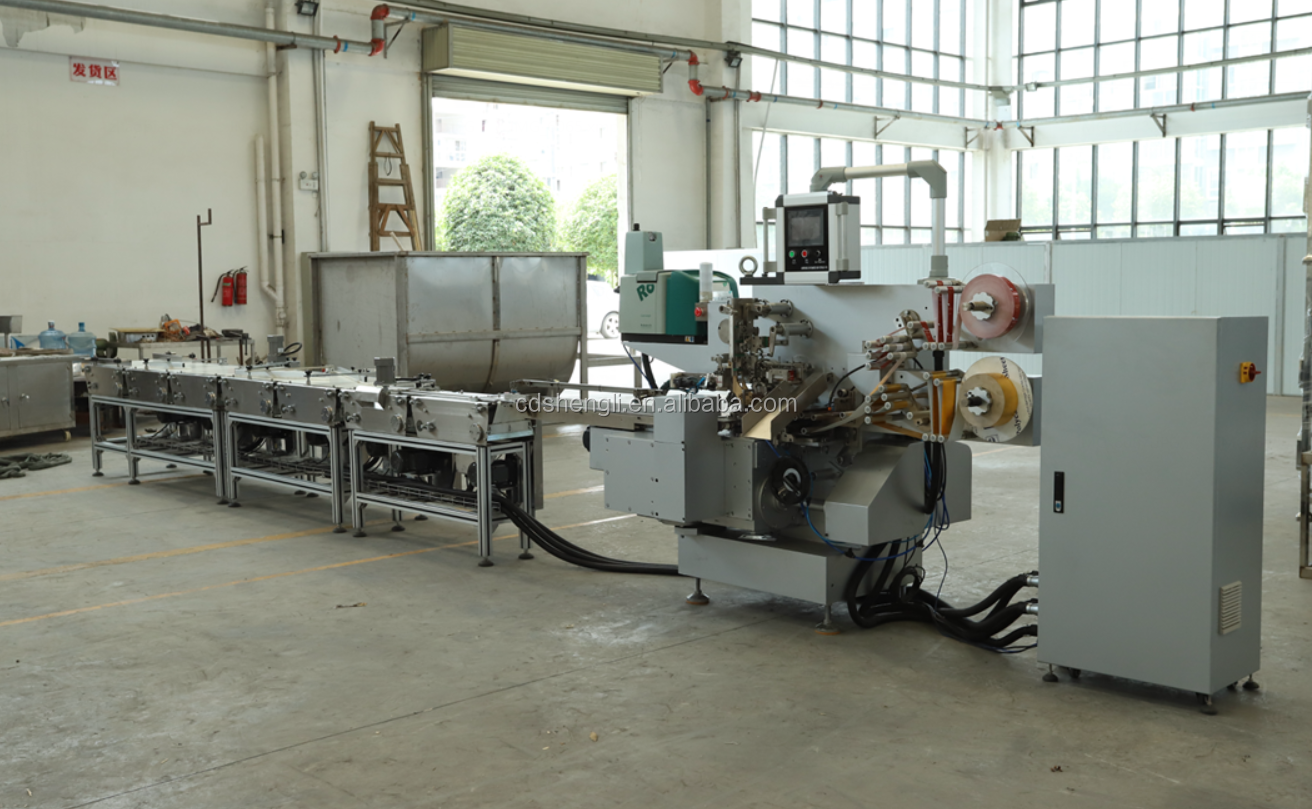 1800KG Automatic High Speed Chocolate Fold Packing Machine Envelope Fold Chocolate Wrapping Machine
